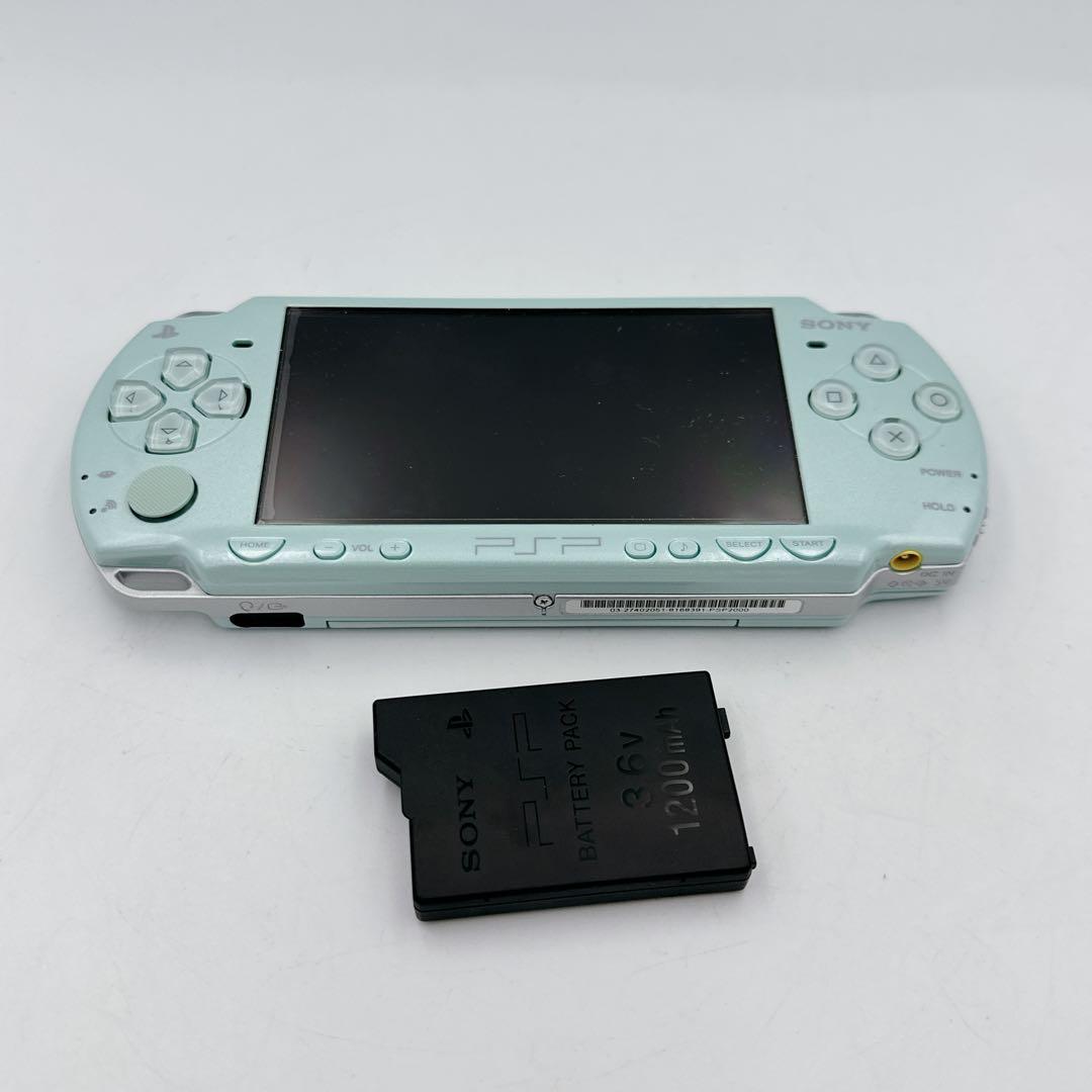 美品】【希少カラー】PSP-2000 本体 ミントグリーン - メルカリ