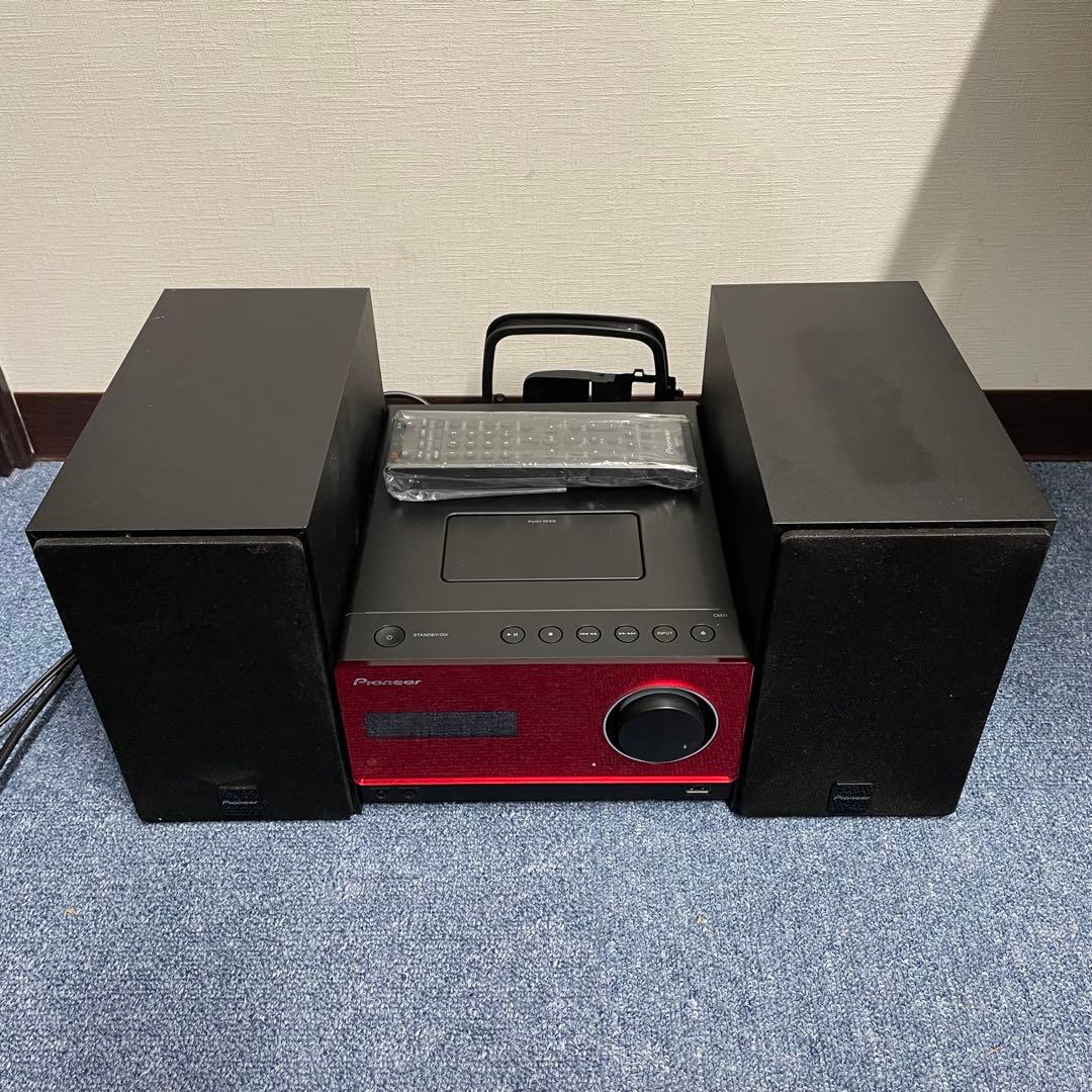 【美品・付属品完備】Pioneer X-CM31-R ミニコンポ レッド 2026年最新】pioneer x-cm31の人気アイテム - メルカリ