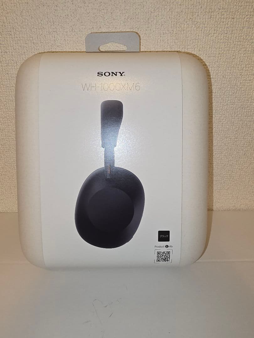 SONY WH-1000XM6 ブラック ３年保証 SONY WH-1000XM6【メーカー保証+1年延長キャンペーン！3/31まで