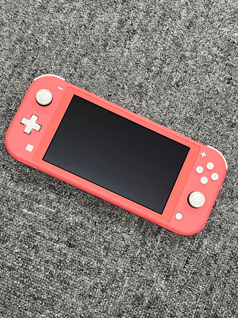 【美品】Nintendo Switch Lite コーラル Nintendo Switch - 84☆人気コーラル☆Switch lite☆中古美品
