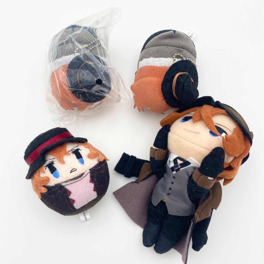 匿名配送】文豪ストレイドッグス 文スト ぬいぐるみ 中原中也 4点