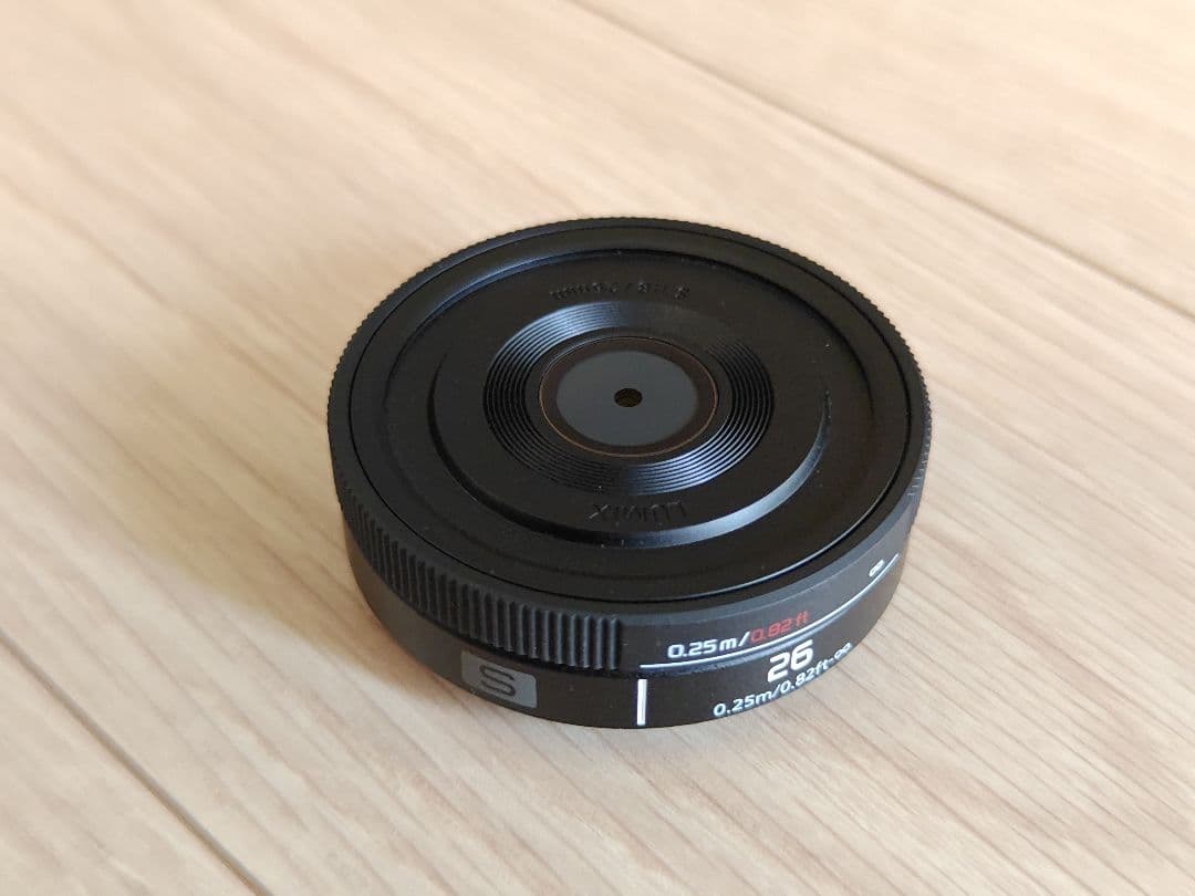 LUMIX S-R26 26mm F8 Lマウント 単焦点レンズ Panasonic LUMIX S Series 26mm F8 L-Mount Lens - S-R26