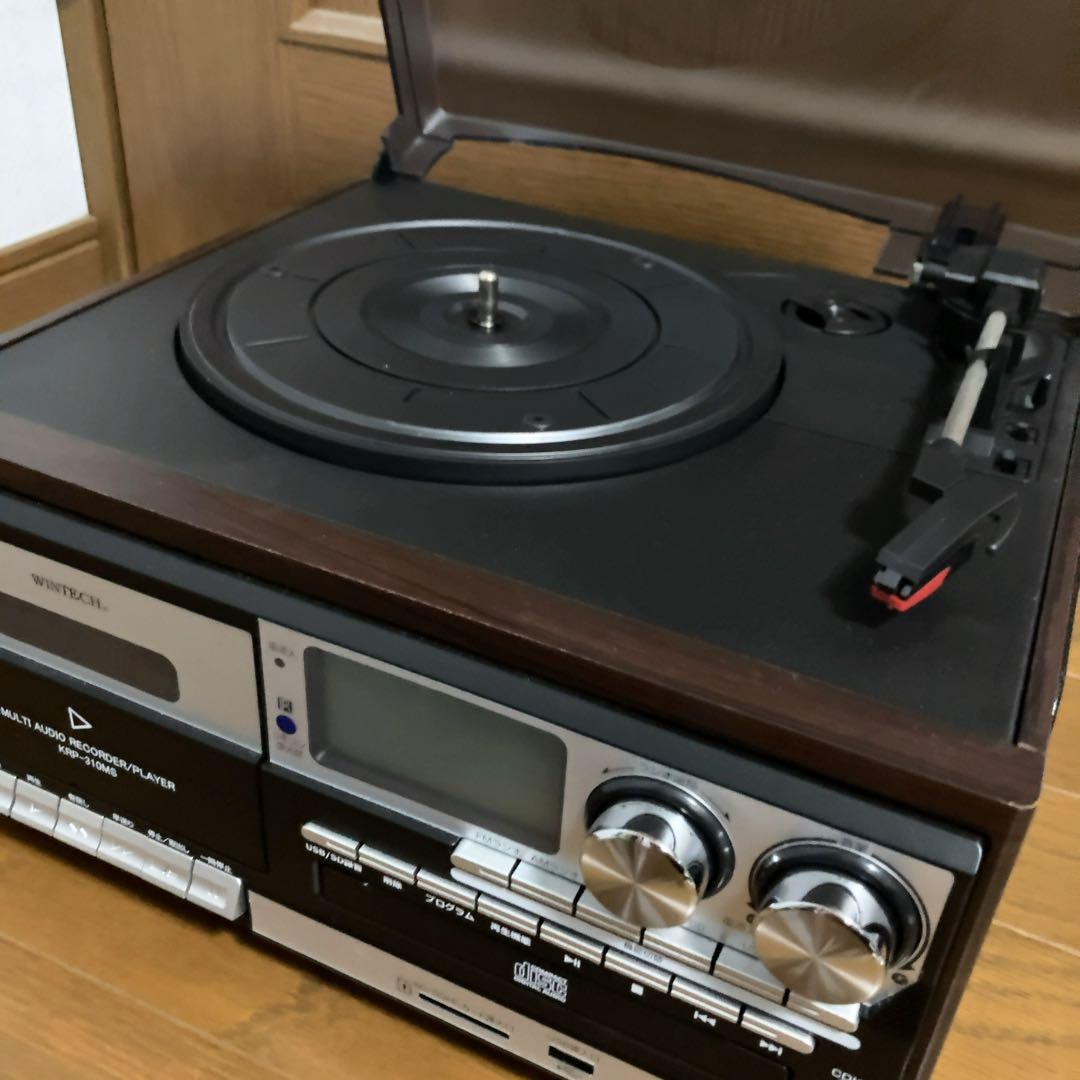 WINTECH マルチオーディオプレーヤー KRP-310MS 動作確認済 - メルカリ