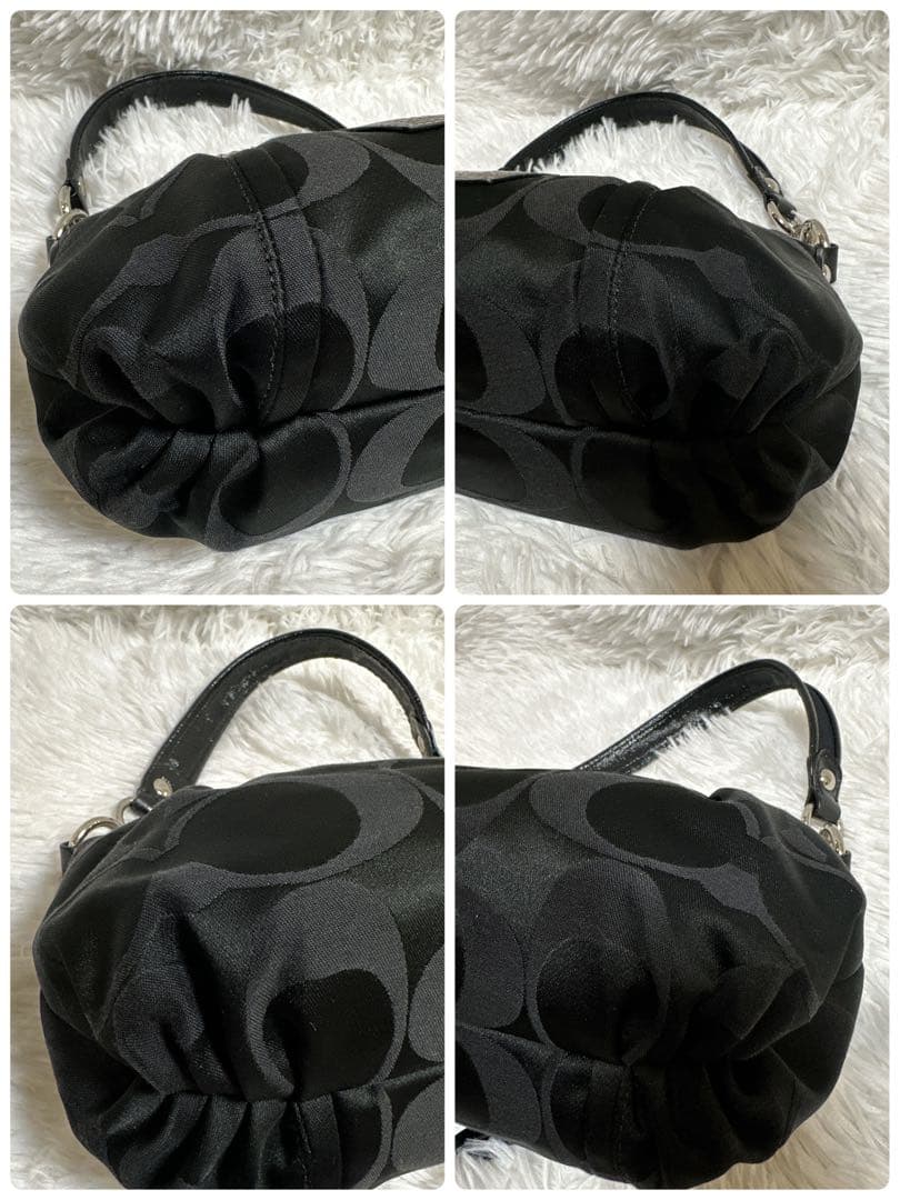 COACH コーチ ポピー 黒 ワンショルダーバッグ ハンドバッグ y2k