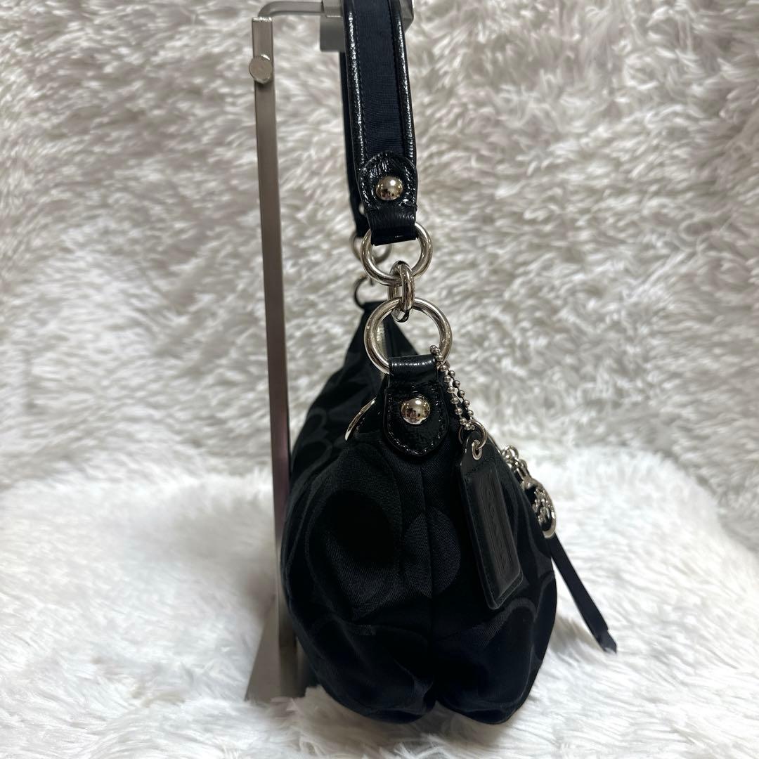 COACH コーチ ポピー 黒 ワンショルダーバッグ ハンドバッグ y2k