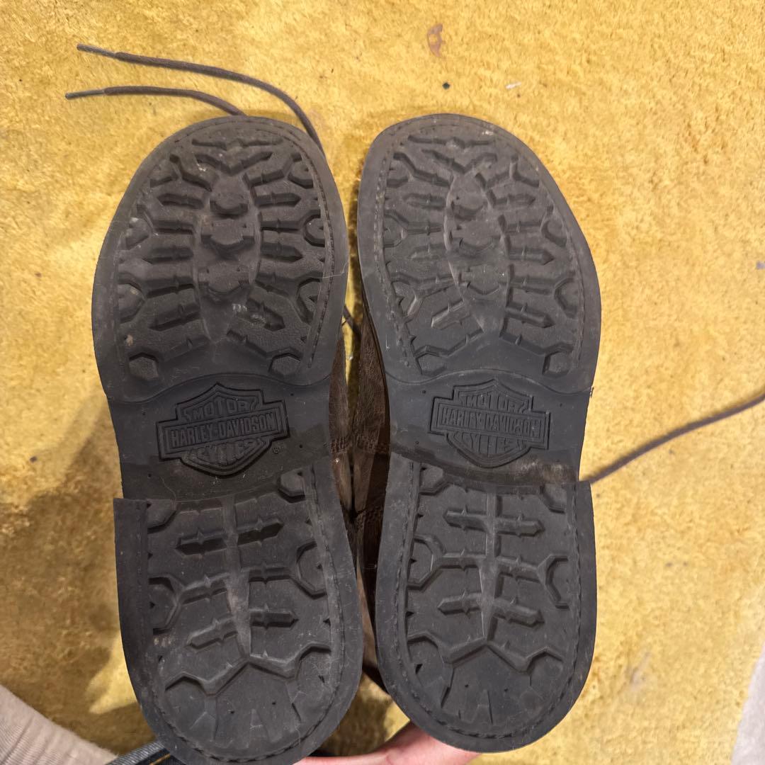 う*り様 【極美品】ハーレーダビッドソン 純正 ライディングブーツ