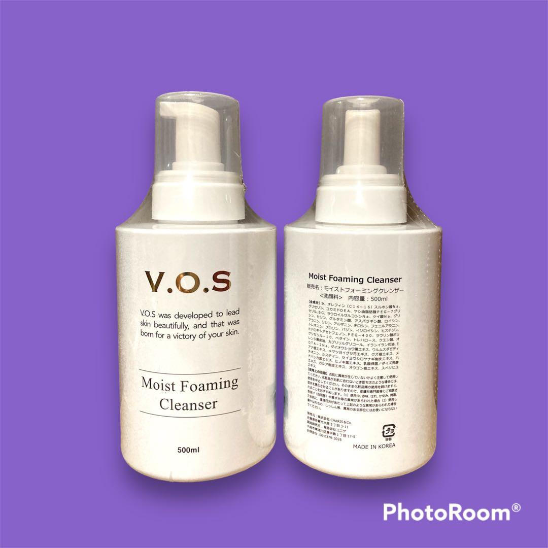VOS クレンザー　大容量 500ml ○ VOS フォーミングクレンザー 業務用 500ml