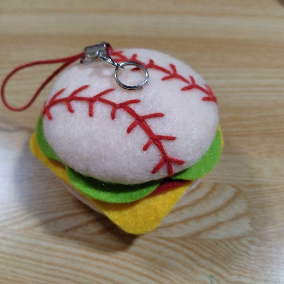 新学期特別価格！ハンドメイド 手作り 野球ボール 部活お守り