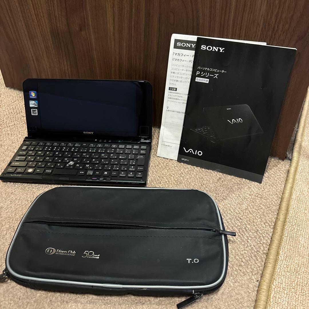 ル*マ様 VAIO TYPE-P VPCP11AKJ Sony VAIO P Series VPCP11AKJ Crocodile Pattern Rare Model SSD128GB