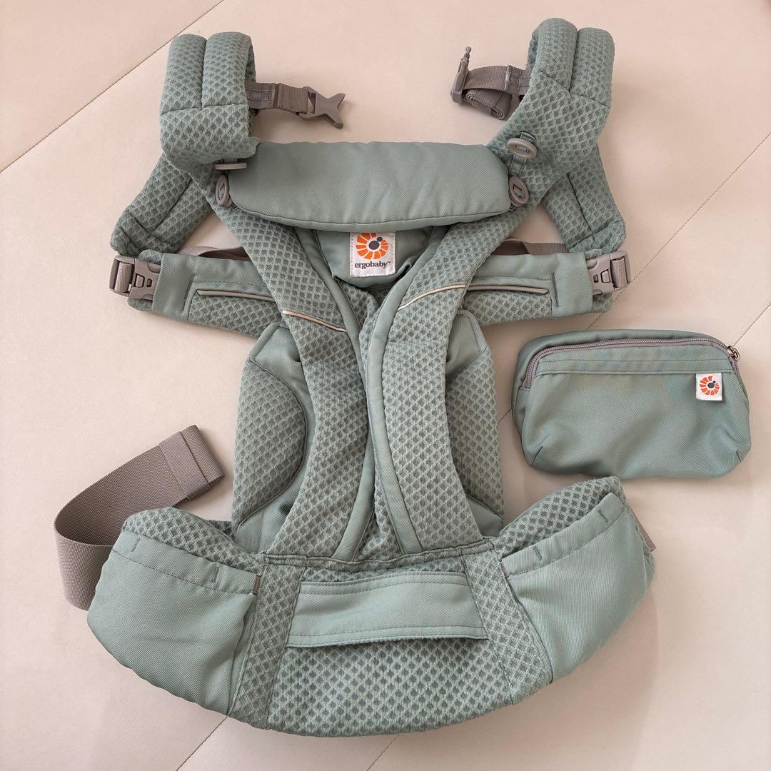 エルゴ オムニブリーズ 抱っこ紐 限定色 セージグリーン - メルカリ