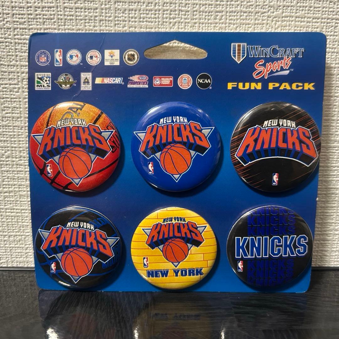 NBA ニューヨーク・ニックス 缶バッジ - メルカリ