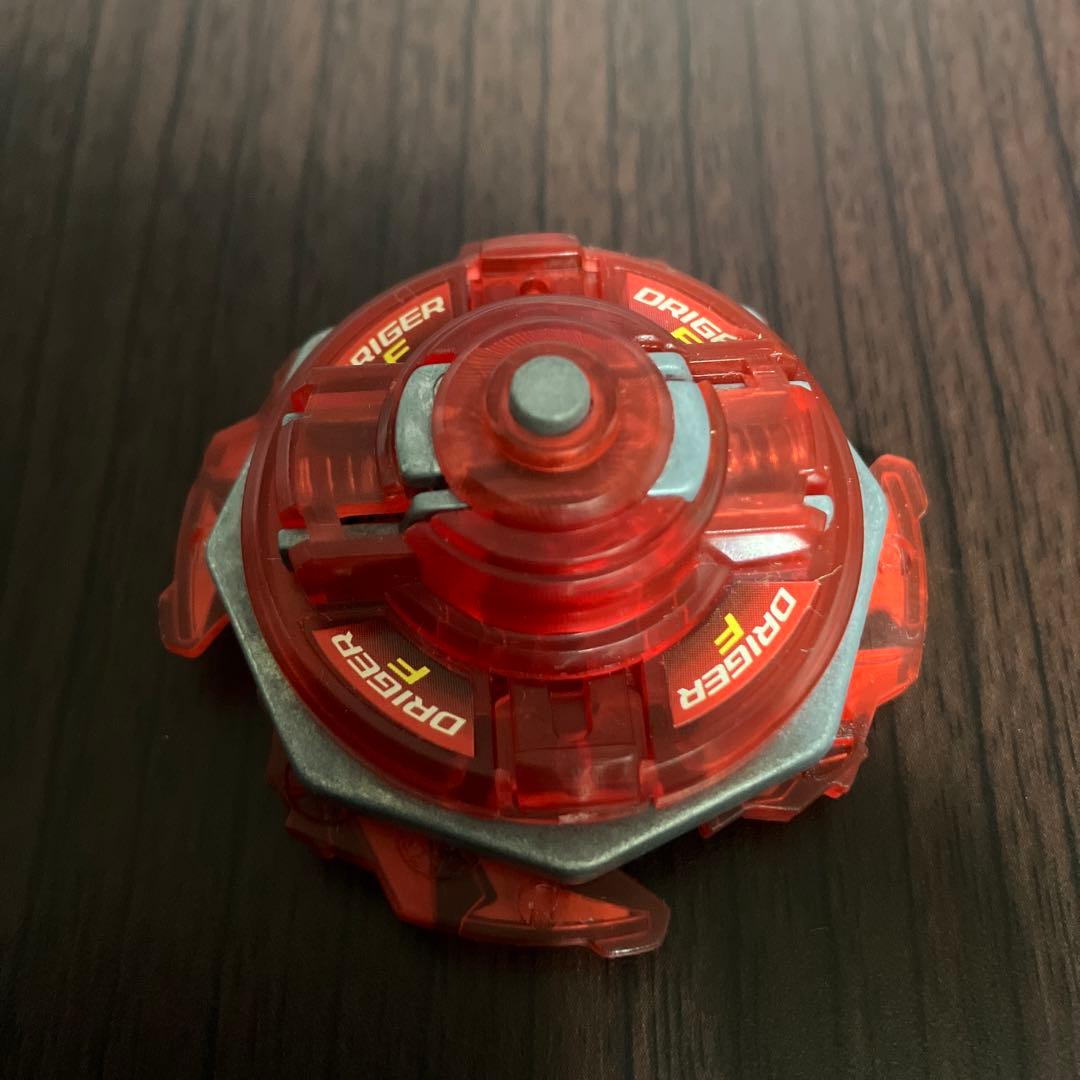 爆転シュートベイブレード ドライガーF クリアレッド - メルカリ