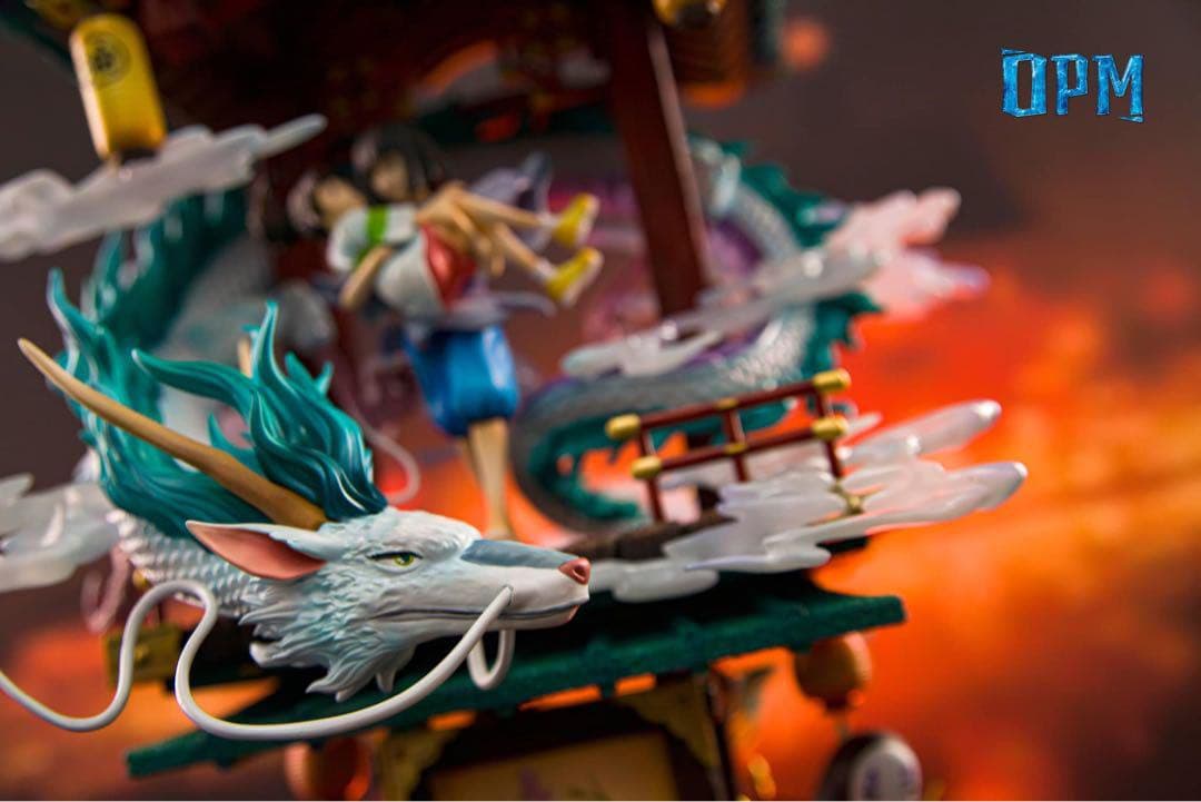 荻野・千尋 & ハク 千と千尋の神隠し フィギュア ガレージキット