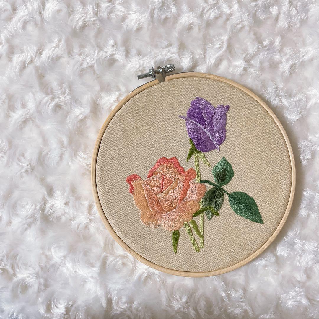 ハンドメイド 刺繍フレーム - メルカリ