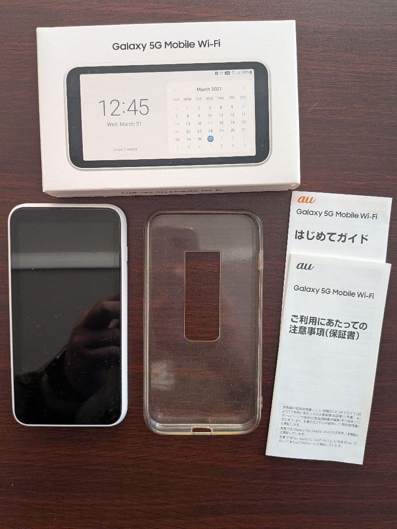 ルーター・ネットワーク機器 SAMSUNG Galaxy 5G Mobile Wi-Fi SCR01 楽天市場】[中古品] Galaxy 5G Mobile WiFi SCR01 White 32GB SIM