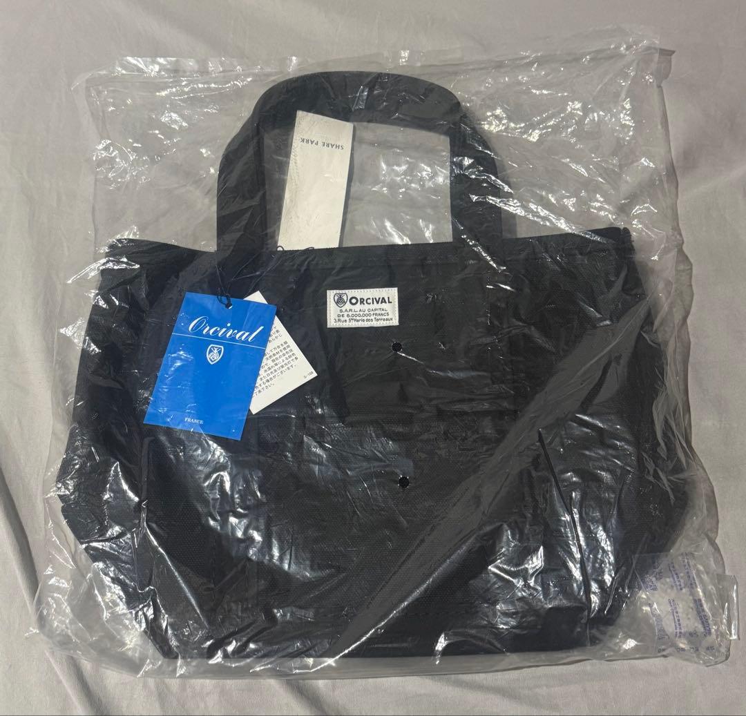 【新品】オーシバル ORCIVAL 帆布 トートバッグ Sサイズ ブラック ORCIVAL（オーシバル） 最大53%☆3/1迄 トートバッグ レディース