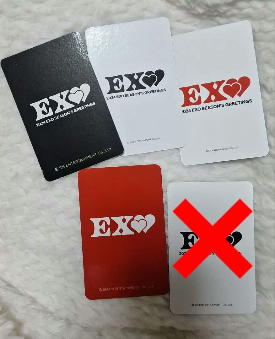 EXO 2024シーグリ ショップトレカ セフン4枚セット - メルカリ