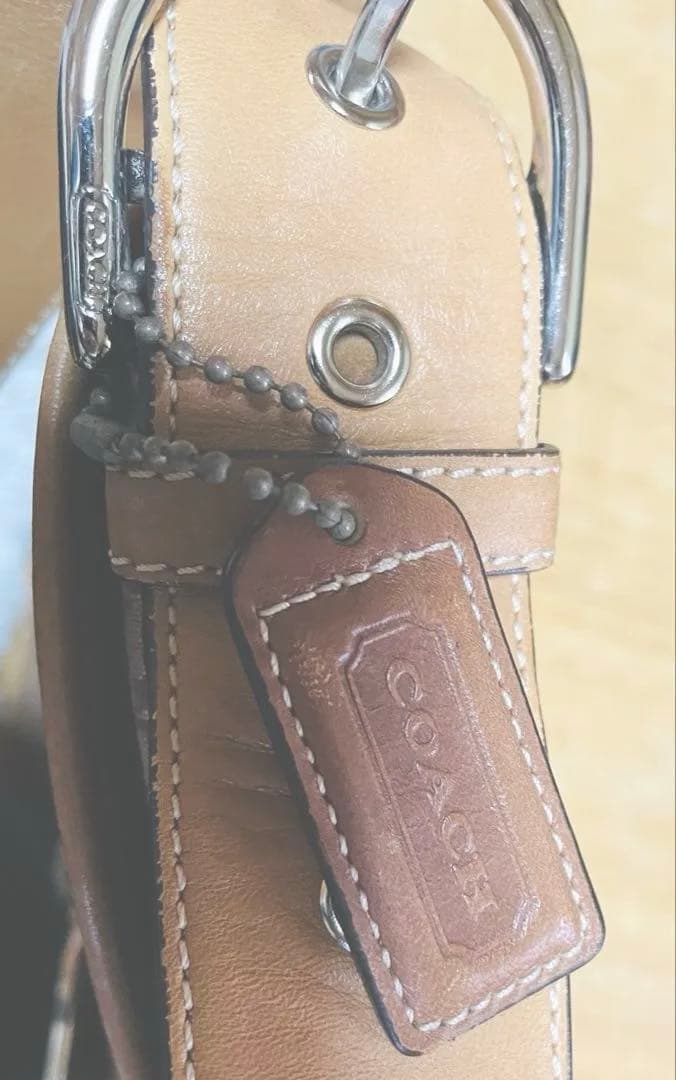 coach ショルダーバッグ ミニ シグネチャー ソーホー - メルカリ