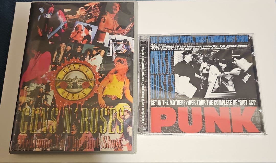 ガンズアンドローゼズ/DVD+CD GUNS N' ROSES Use Your Illusion World Tour In Tokyo 1992 JAPAN