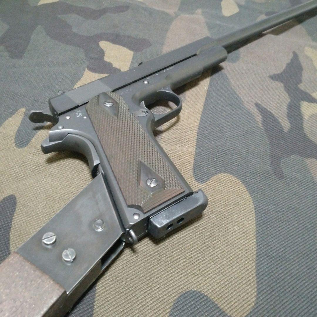 東京マルイ コルトガバメント M1911A1 ロングバレル ストック カスタム