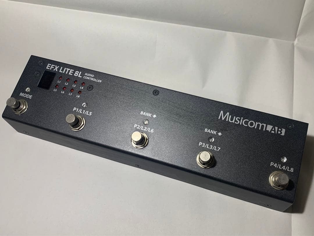 Musicom Lab EFX LITE 8L プログラマブル スイッチャー