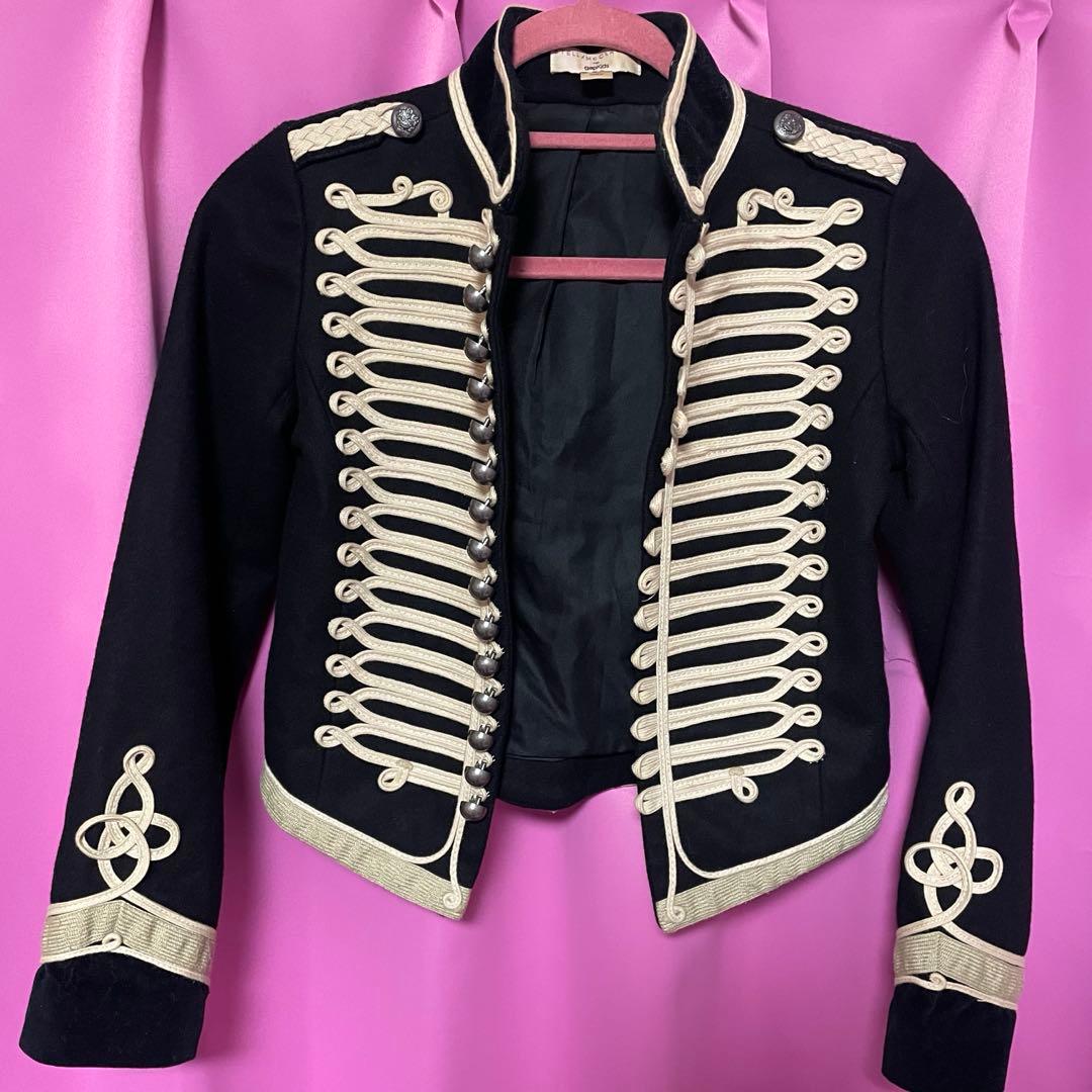 Stella McCartney for GAP ナポレオンジャケット New Wave パネルドナポレオンジャケット BLACK×BLACK | GALAABEND