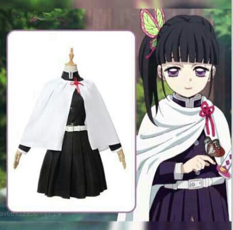 鬼滅の刃 栗花落カナヲ つゆり かなを コスプレ衣装 付ウィッグセット