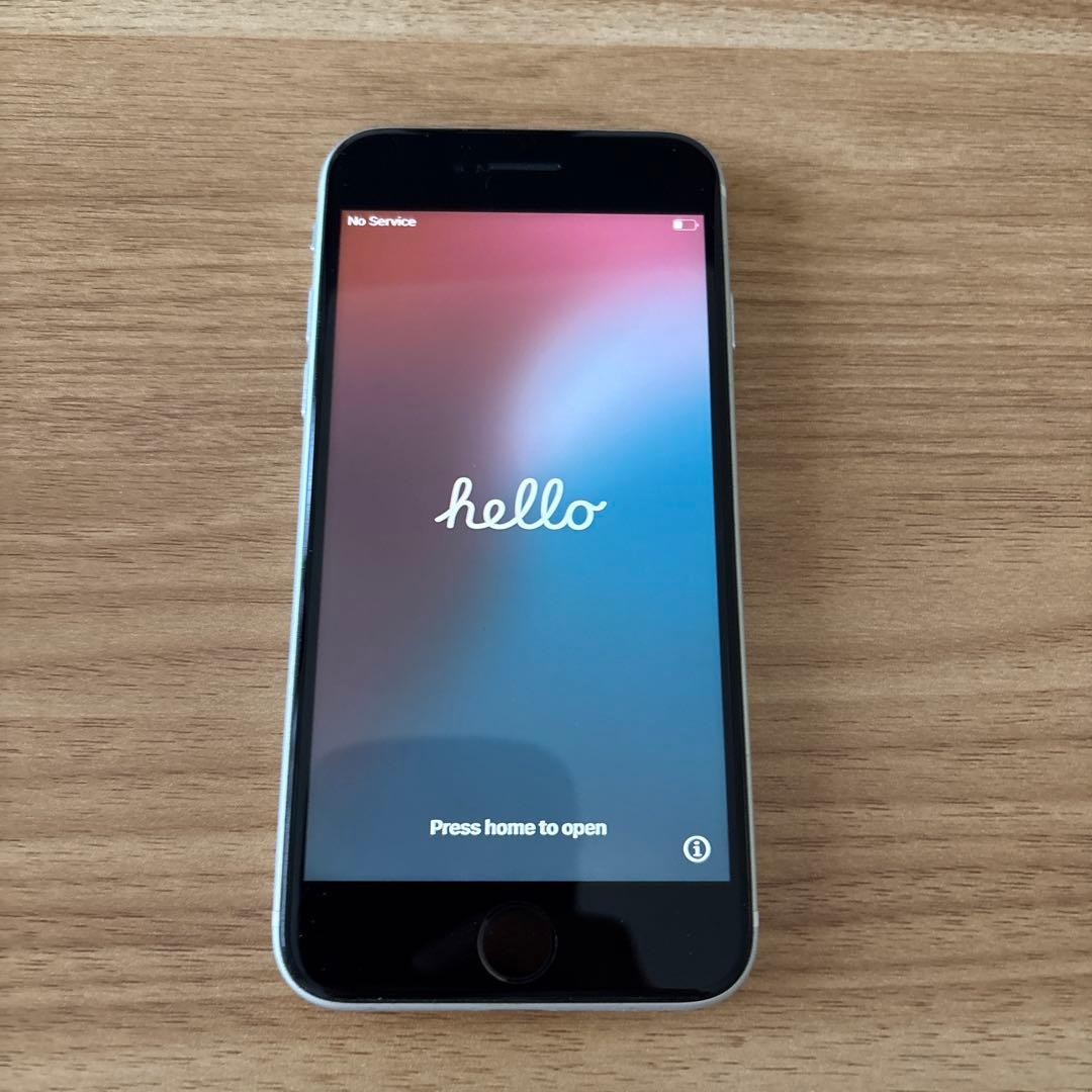 Apple iPhone SE 第2世代 128GB ホワイト SIMフリー iPhoneSE 第2世代 Apple版SIMフリー 128GB MXD12J/A A2296 ジャンク品