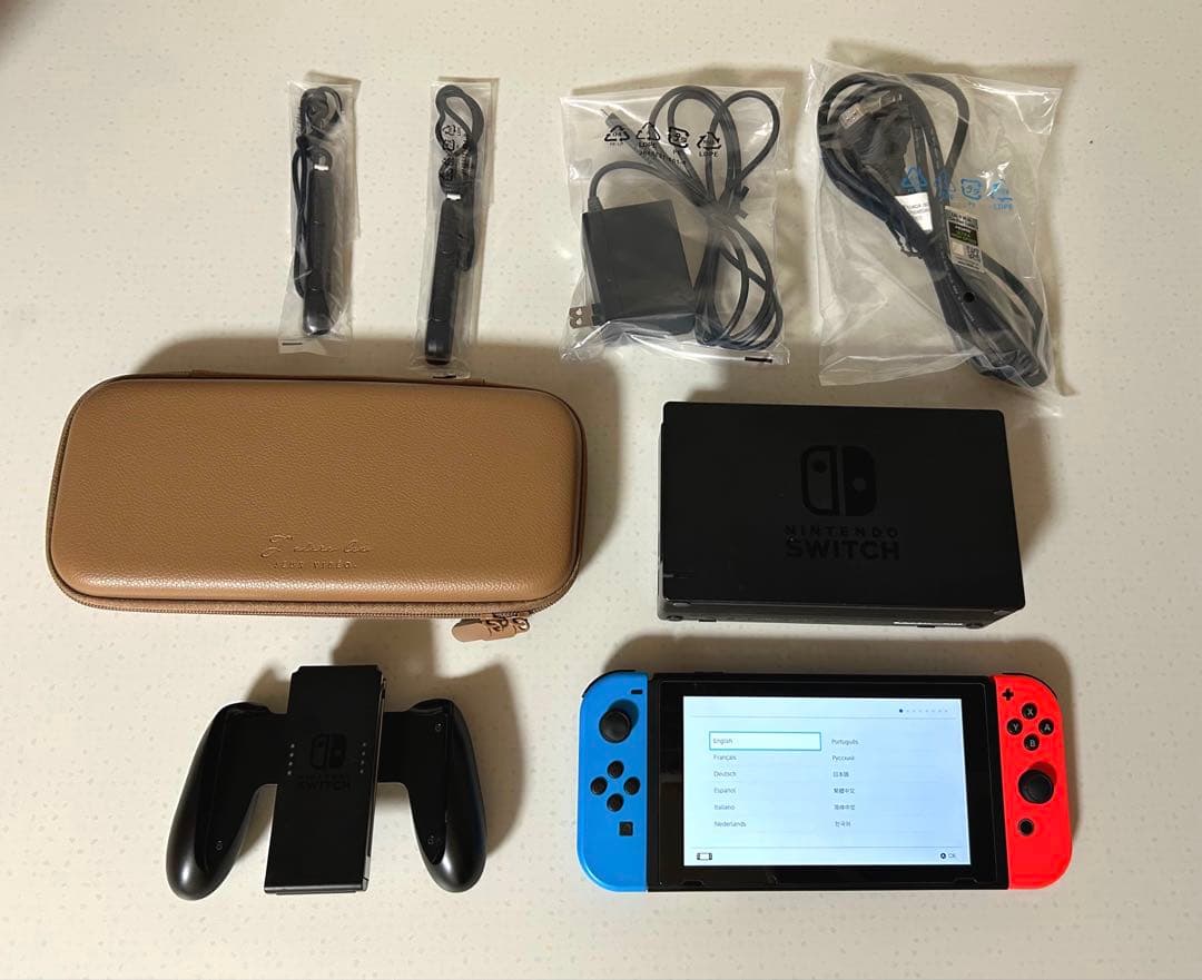 Nintendo Switch 箱なし 付属品完備 ニンテンドースイッチ 楽天市場】Nintendo Switch すぐに遊べるセット 純正アダプタ・ドック