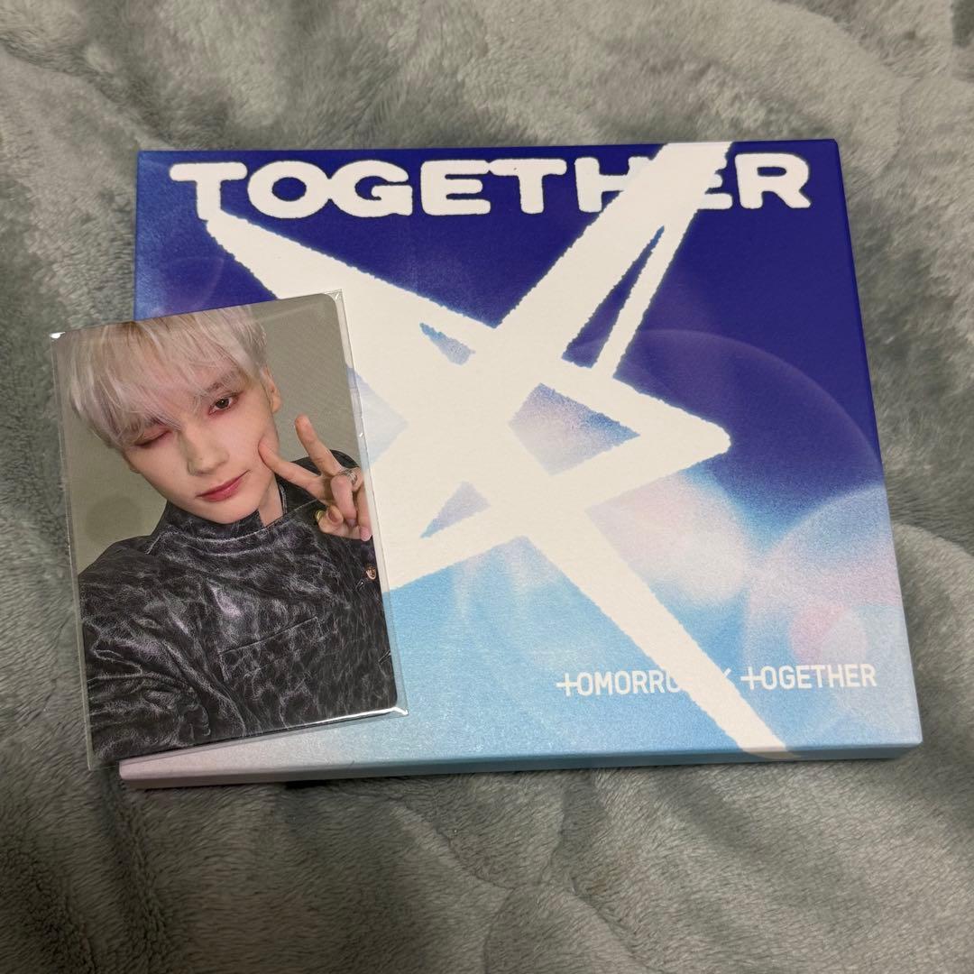 TXT TOGETHER ソロ盤 tomorrow 大阪ラキドロ ヒュニンカイ - メルカリ