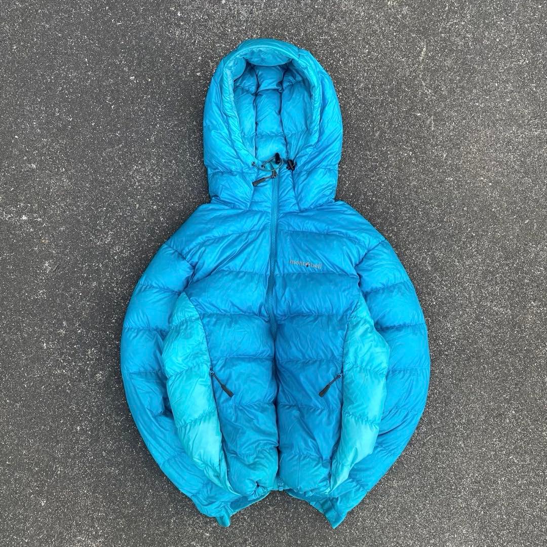 極美品 00s montbell 短丈 アルパインダウンパーカ テック系 人気色 00s montbell 短丈 ライトアルパインダウンパーカ y2k テック系 - メルカリ
