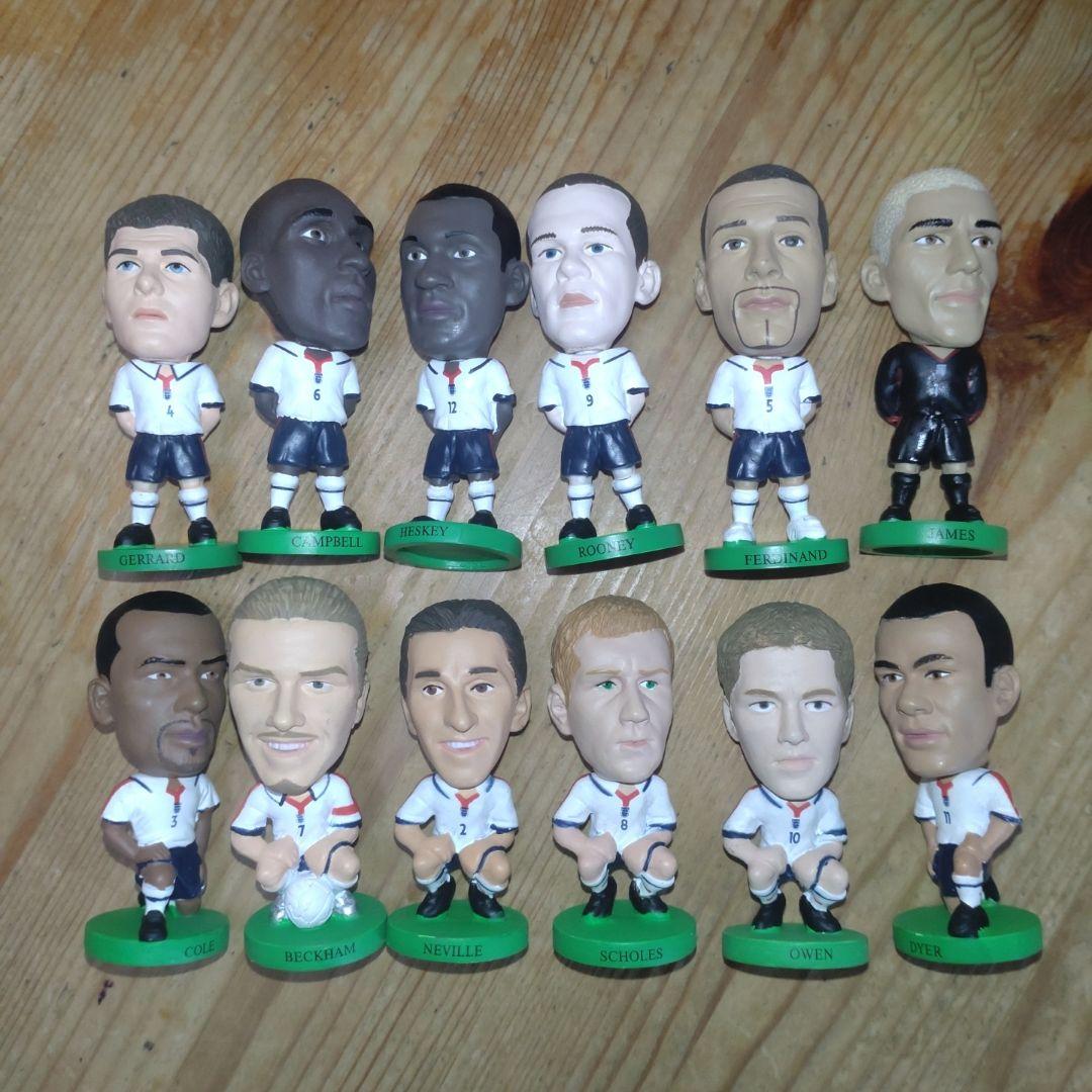 【12体セット】イングランド代表 2004 コリンシアン サッカーフィギュア 12体セット】 コリンシアン サッカー フィギュア プロスターズ