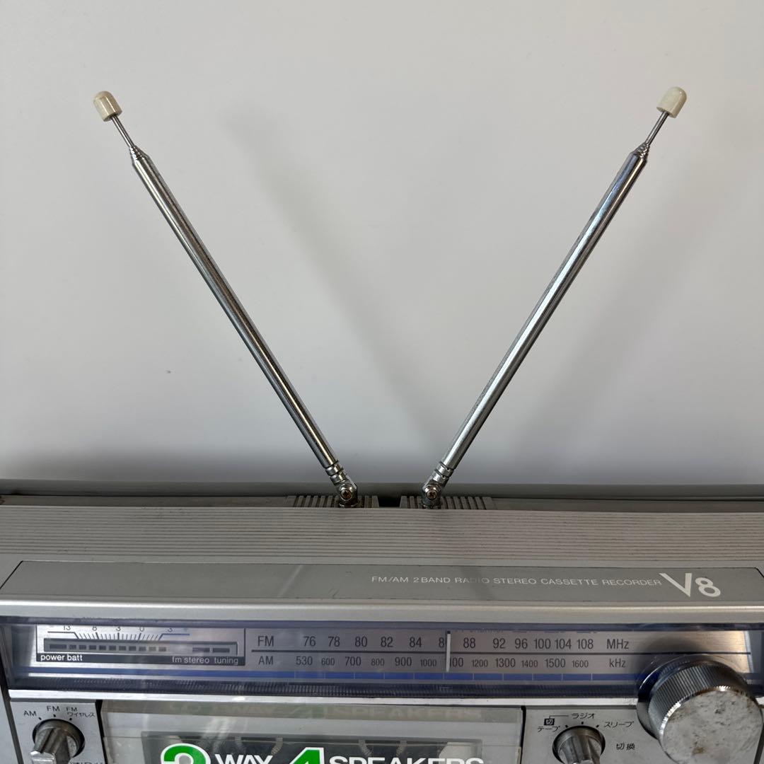 ラジカセ サンヨー SANYO MR-V8 - メルカリ