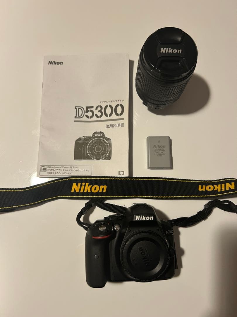 （ジャンク品）Nikon D5300 デジタル一眼レフカメラ Nikon (ニコン) 一眼レフ D5300 2478万画素 APS-C 23.5mm×15.6mm CMOS