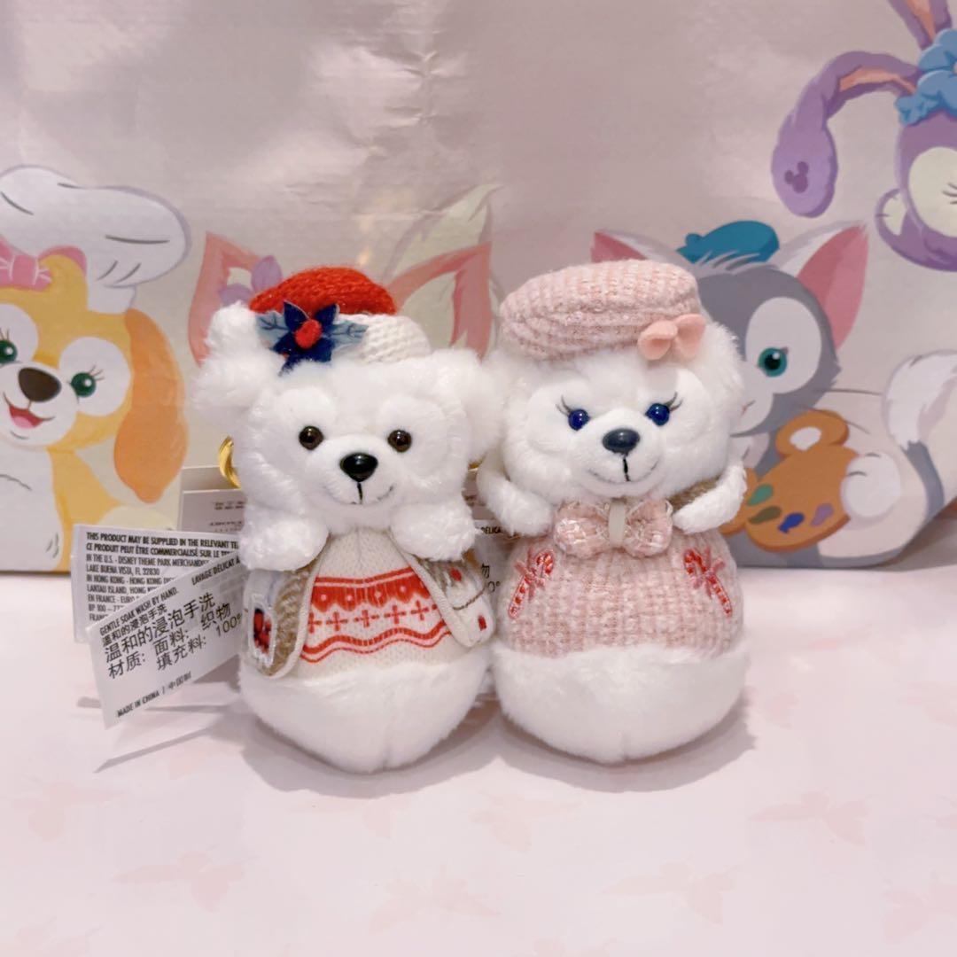 上海ディズニー クリスマス 雪だるま ダッフィー シェリーメイ