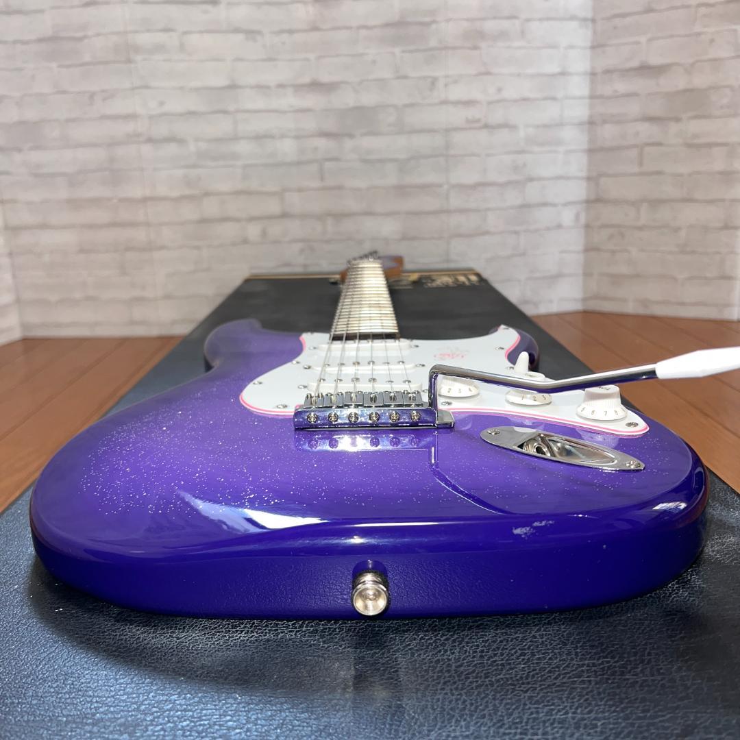 GYPSY ROSE ストラトタイプ エレキギター パープル 紫 女子 - メルカリ