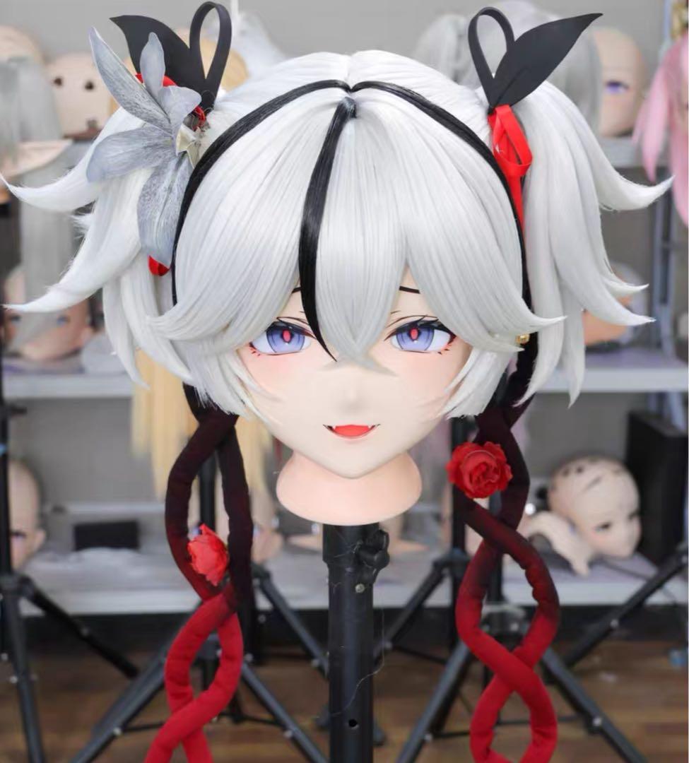 在庫あり】全頭面 鳴潮 ツバキ 着ぐるみ マスク コスプレkigurumi