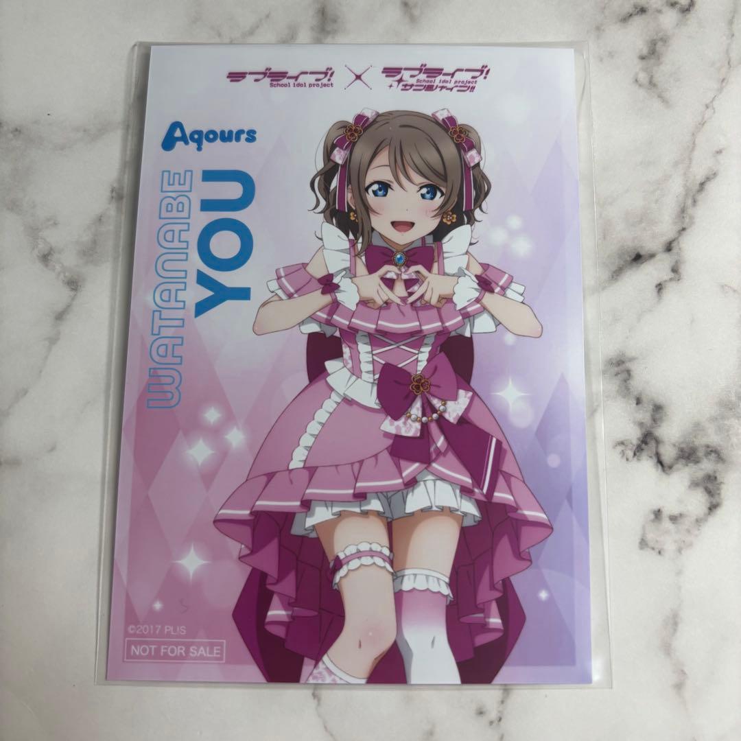 μ's × Aqours ラブライブ コラボ 特典 ブロマイド 曜 - メルカリ