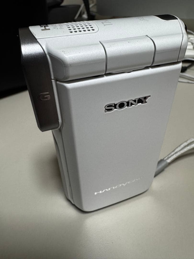 タイムセール！SONY HDR-GW77 ハンディカム ホワイト 中古】HDR-GW77V (W) [ホワイト] [2133068196199] - リコレ