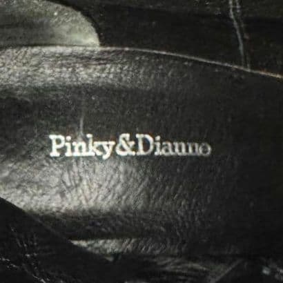 極美品】ピンキー＆ダイアン ロングブーツ 36.5 黒 リーガル製 本革