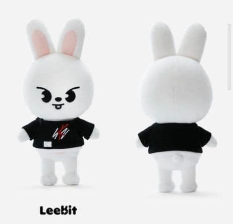 SKZOO  (Leebit・Lee Know) ぬいぐるみ Stray Kids Lee Know Skzoo Leebit Original Size Plush & Rock Star