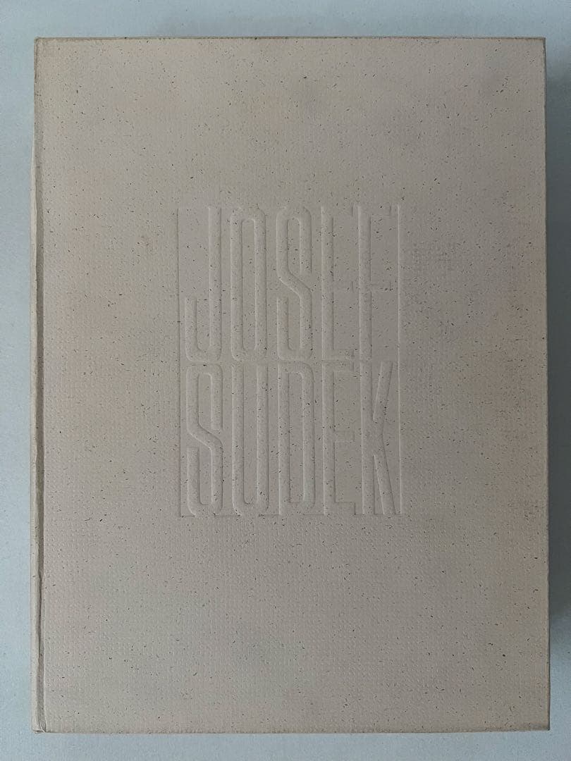 Josef Sudek Fotografie 　ヨセフ・スデク プラハの光 ヨゼフ・スデク写真集 JOSEF SUDEK』 . 「プラハの詩人」と
