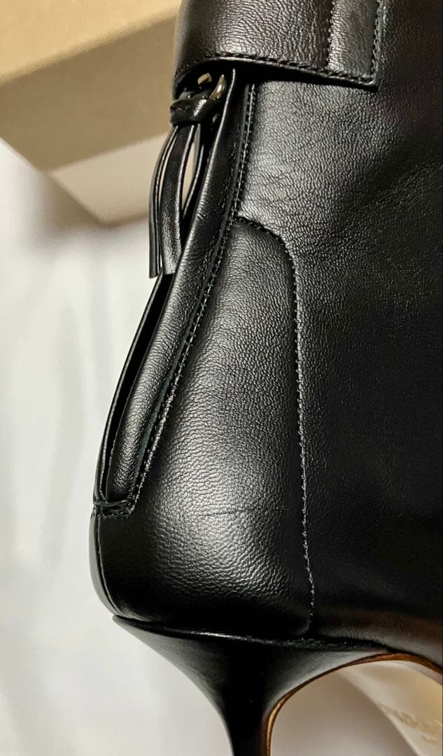 新品未使用　FRANCESCO RUSSOレザーショートブーツ　25.5cm