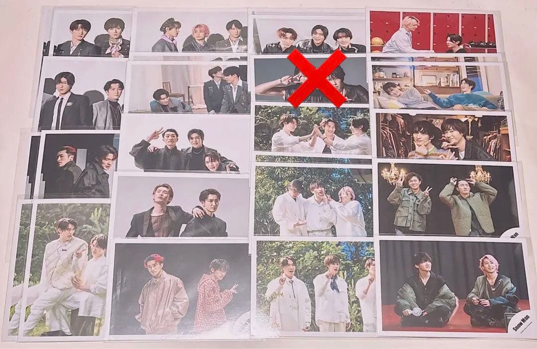 SnowMan 混合 公式写真⑩ - メルカリ