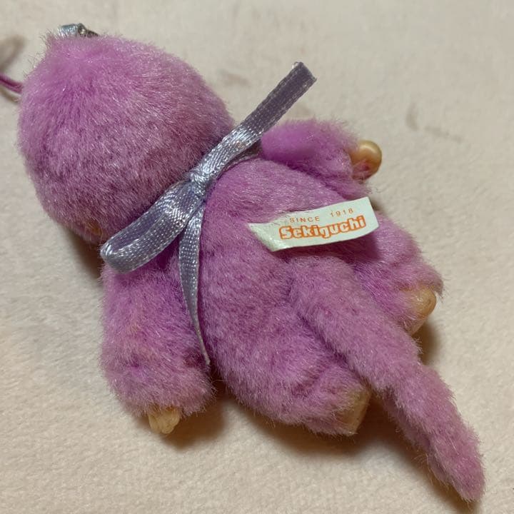 激レア☆Sekiguchi☆むらさきモンチッチ ストラップ - メルカリ