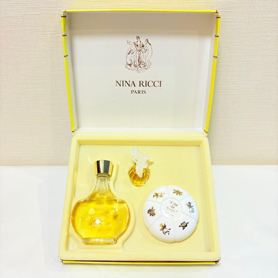 新品未使用 ニナリッチ レールデュタン 香水 石鹸 TRIO 3点セット