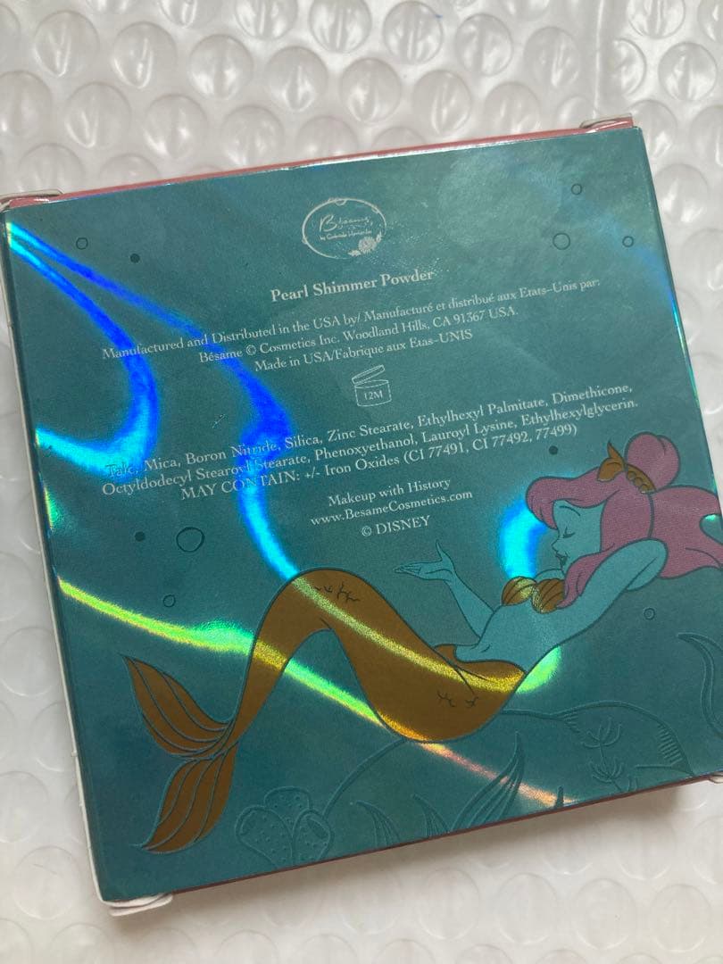 Besame Cosmetics ピーターパン コラボ 貝 パールシマーパウダー