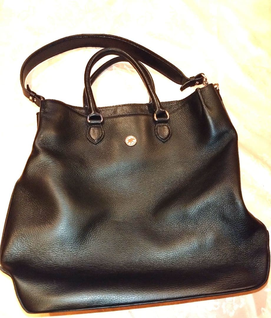 HUNTINGWORLD★２wayバッグ　黒 Hunting World（ハンティング・ワールド） バッグ メンズ トートバッグ