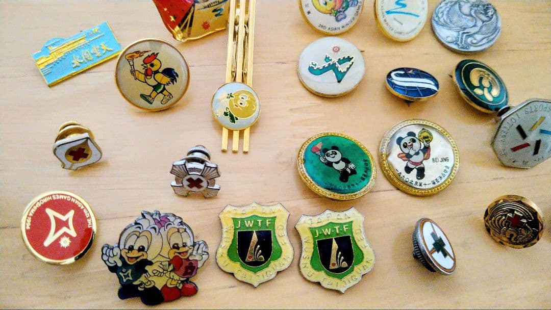 ピンバッジ コレクション オリンピック 中国 レトロ パンダ 色々