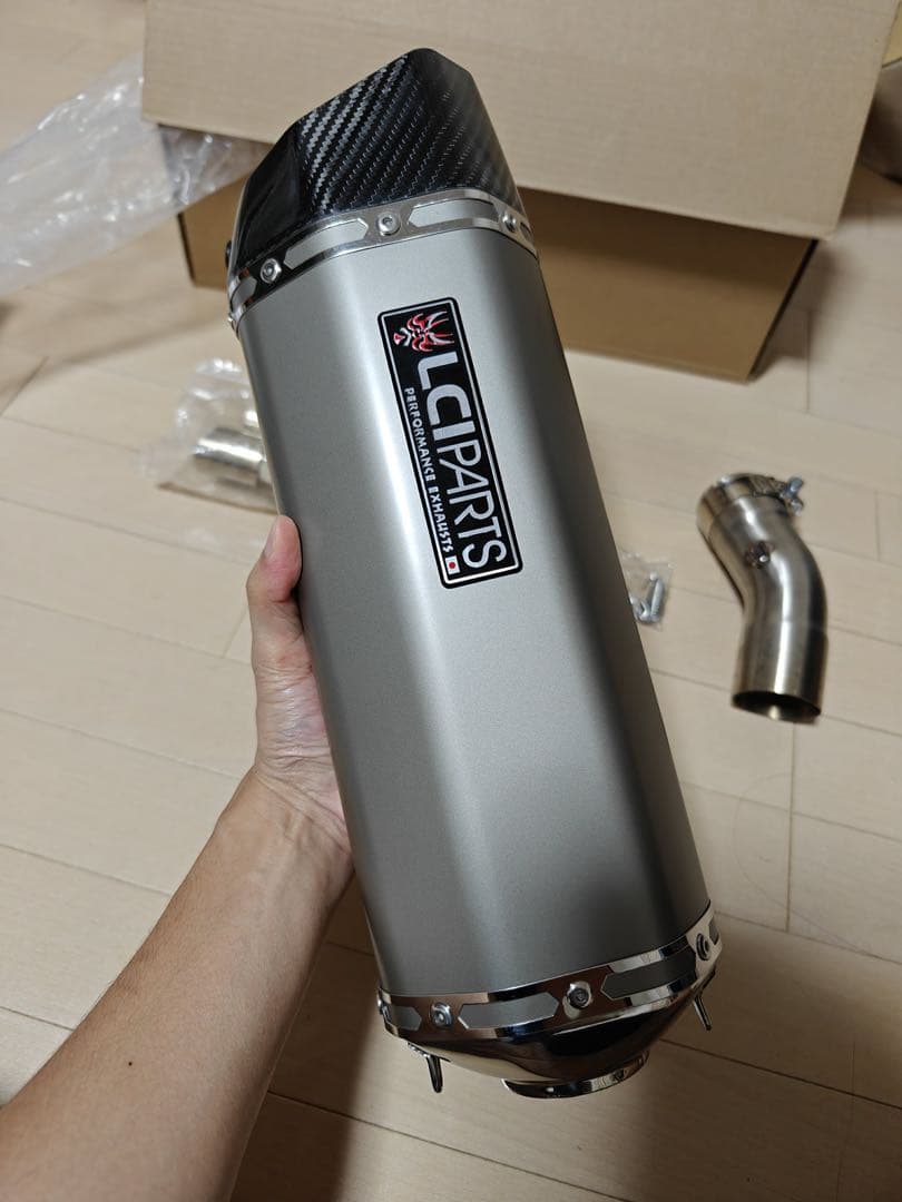 カワサキZX-25R 2023-2026 LCIPARTSスリップオンマフラー-通販 - 限定
